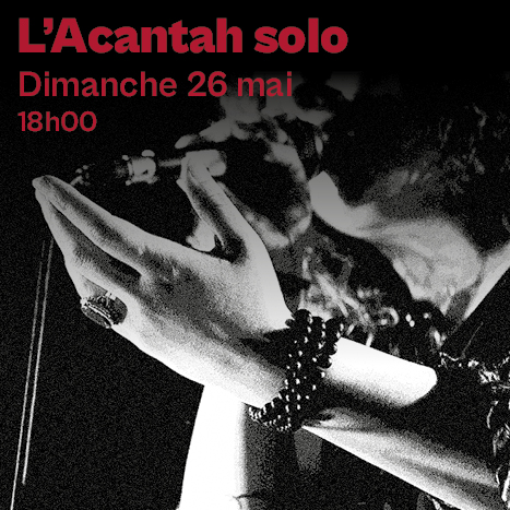 Affiche pour L'Acantah Solo