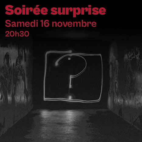 Affiche pour Soirée Surprise