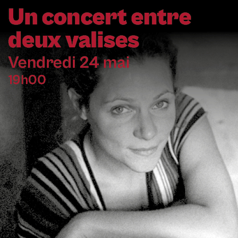 Affiche pour Un Concert Entre Deux Valises